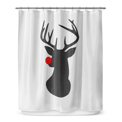 RUDOLPH Shower Curtain by Rosa Vila