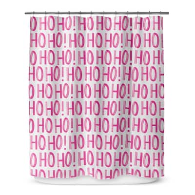 HOHOHO Shower Curtain by The Stylescape