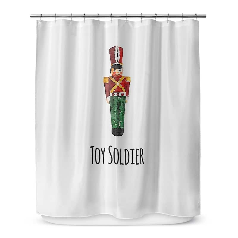 TOY SOLDIER Shower Curtain by Terri Ellis - 70X90