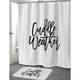 CUDDLE WEATHER Shower Curtain by The Stylescape
