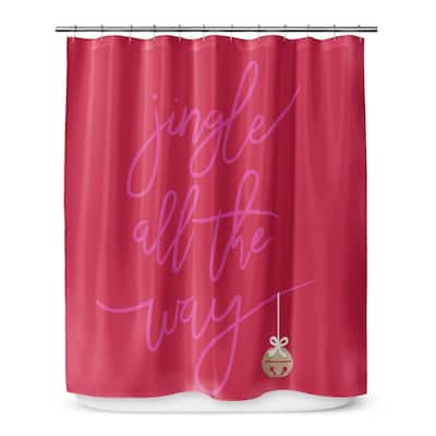 JINGLE Shower Curtain by Kavka Designs