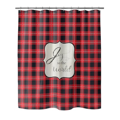 JOY to THE WORLD Shower Curtain by Terri Ellis