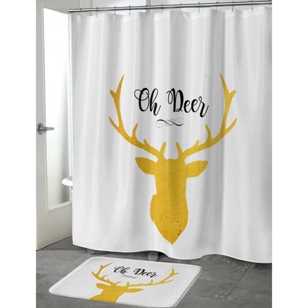 deer shower curtain