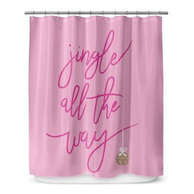 JINGLE Shower Curtain by The Stylescape