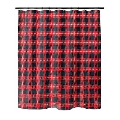 CHRISTMAS in PLAID Shower Curtain by Kavka Designs