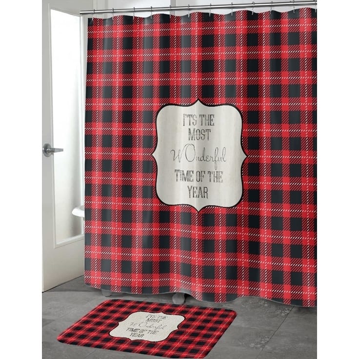 THE MOST WONDERFUL TIME Shower Curtain by Terri Ellis