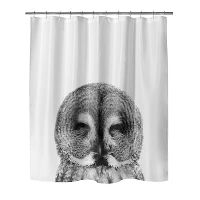 OWL Shower Curtain By Kavka Designs