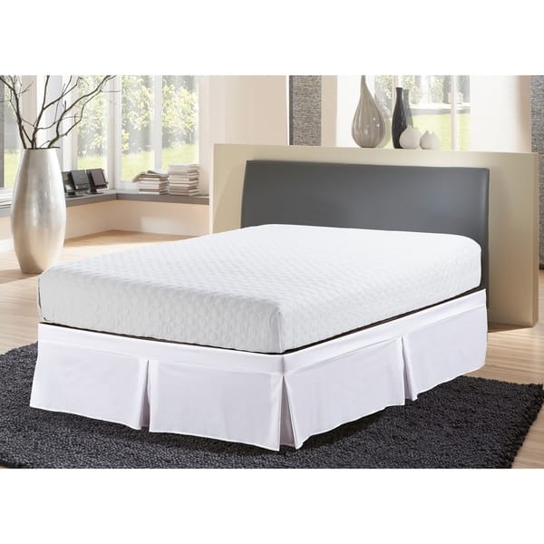 Wrap Around Style Tailored Bed Skirt 16 Drop On Sale Overstock 18062517