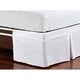 Wrap Around Style Tailored Bed Skirt 16'' Drop - Bed Bath & Beyond 