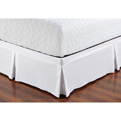 Wrap Around Style Tailored Bed Skirt 16'' Drop