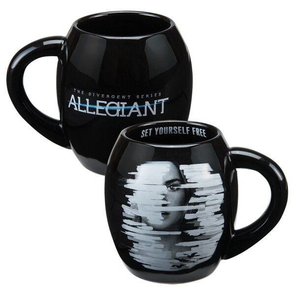 Allegiant 18 oz. Oval Ceramic Mug