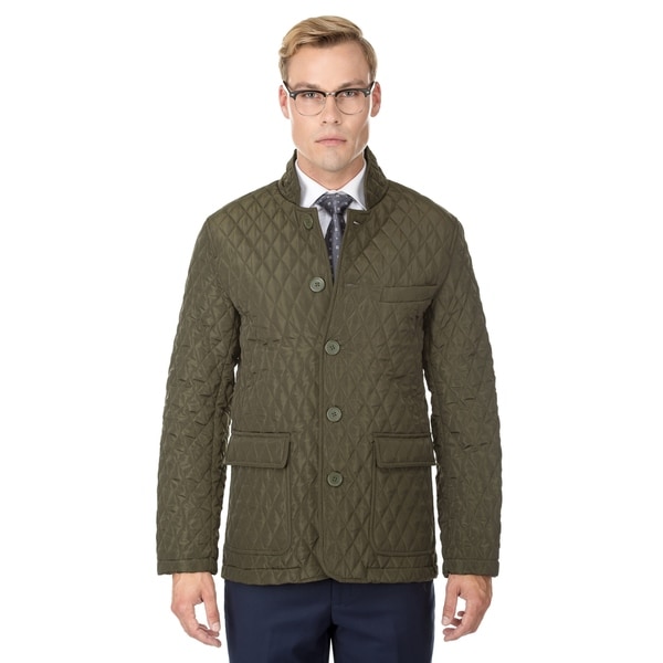 quilted blazer mens
