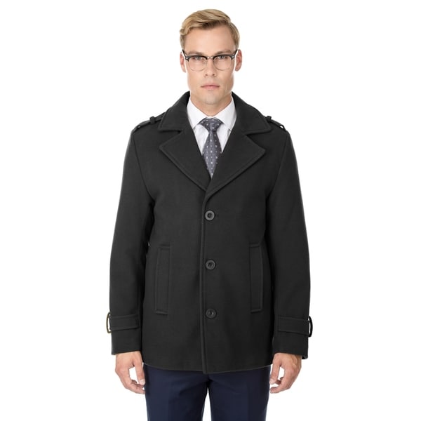 braveman double breasted wool coat