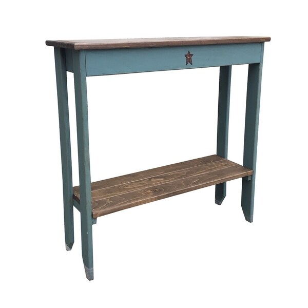 Primitive Rustic Country Style Sofa Table Free Shipping Today Primitive Rustic Country Style Sofa Table