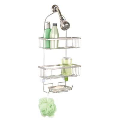 Richards Homewares Rockford Rustproof Aluminum Hanging Shower Caddy Organizer