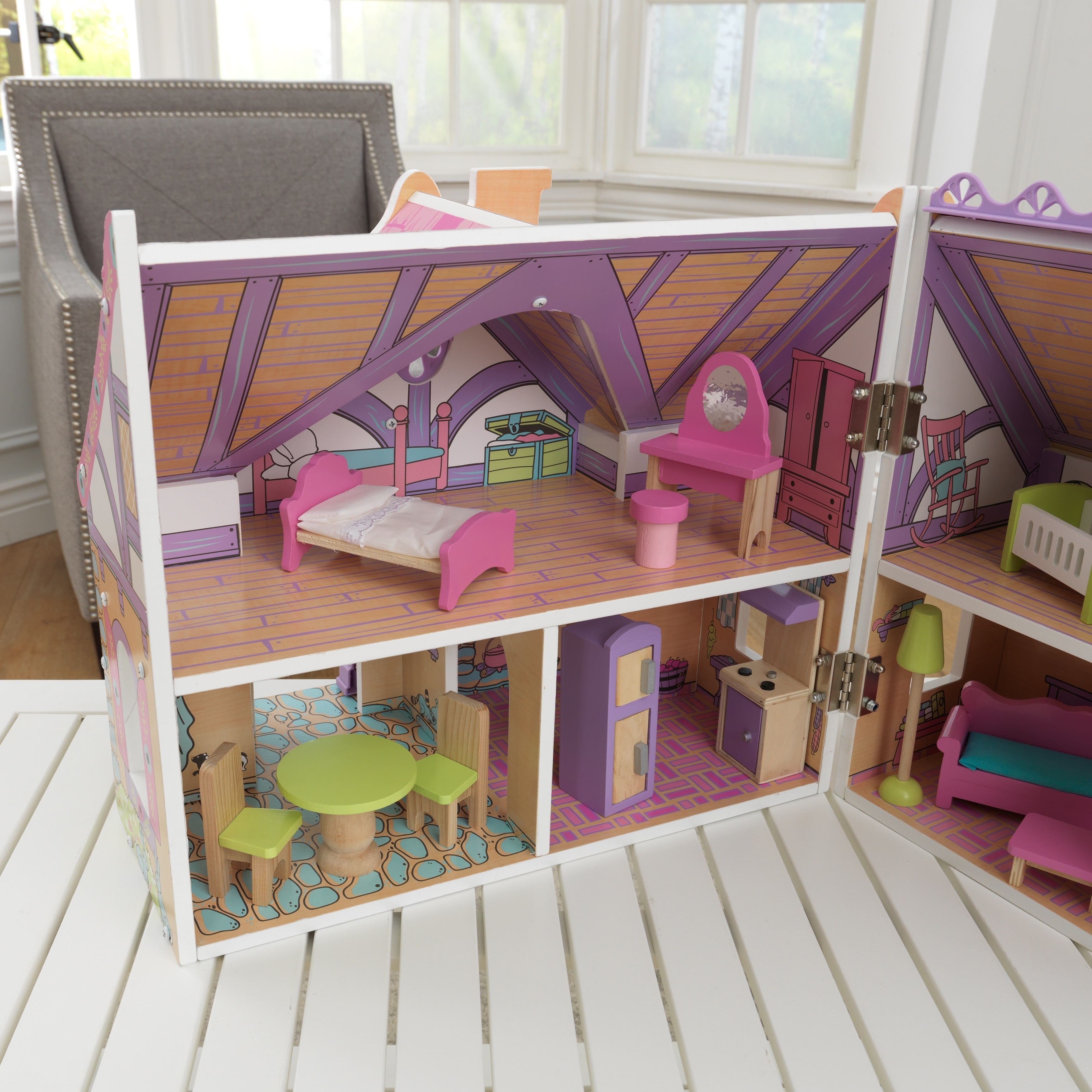 enchanted forest dollhouse