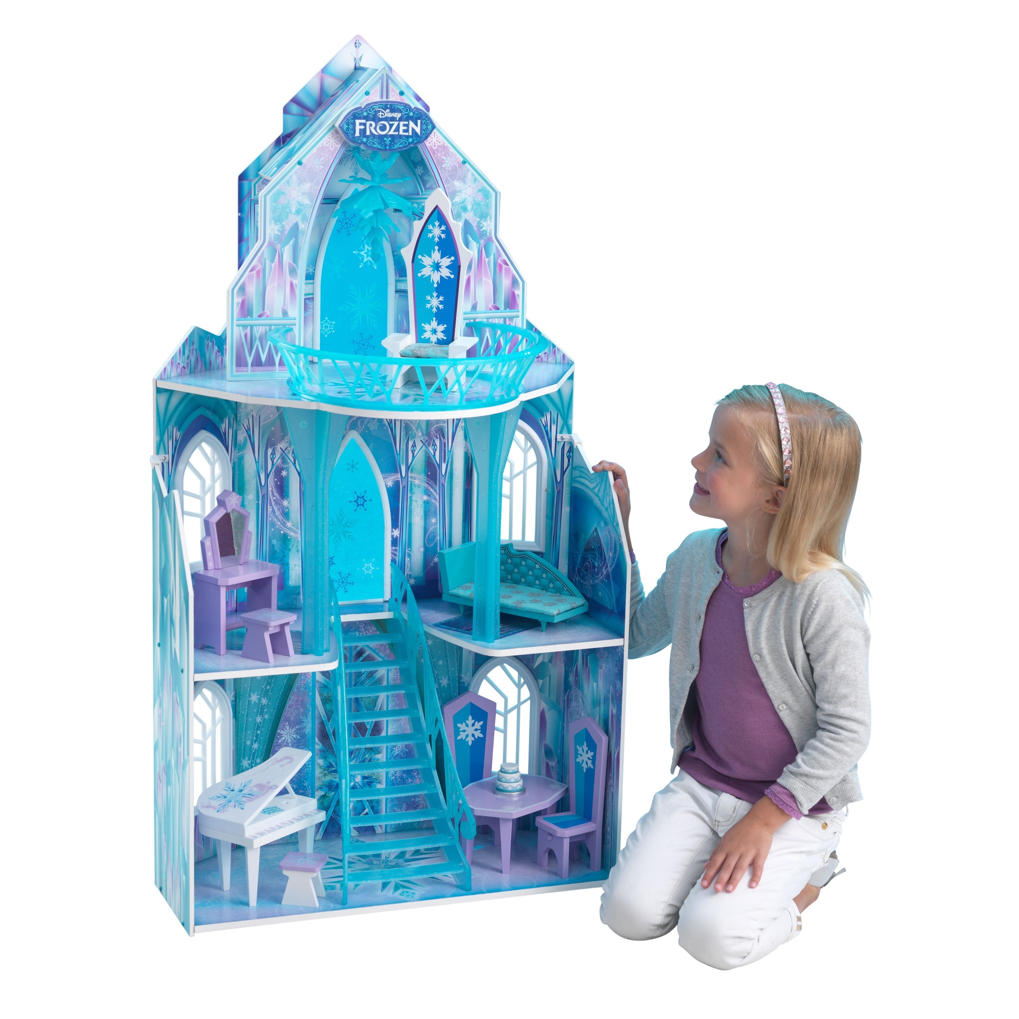elsa frozen castle dollhouse