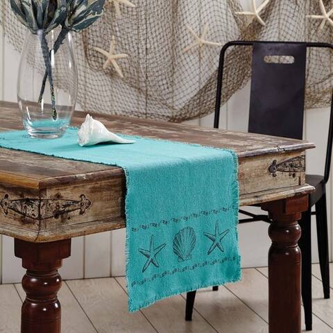 Buy Blue Nautical Coastal Table Runners Online At