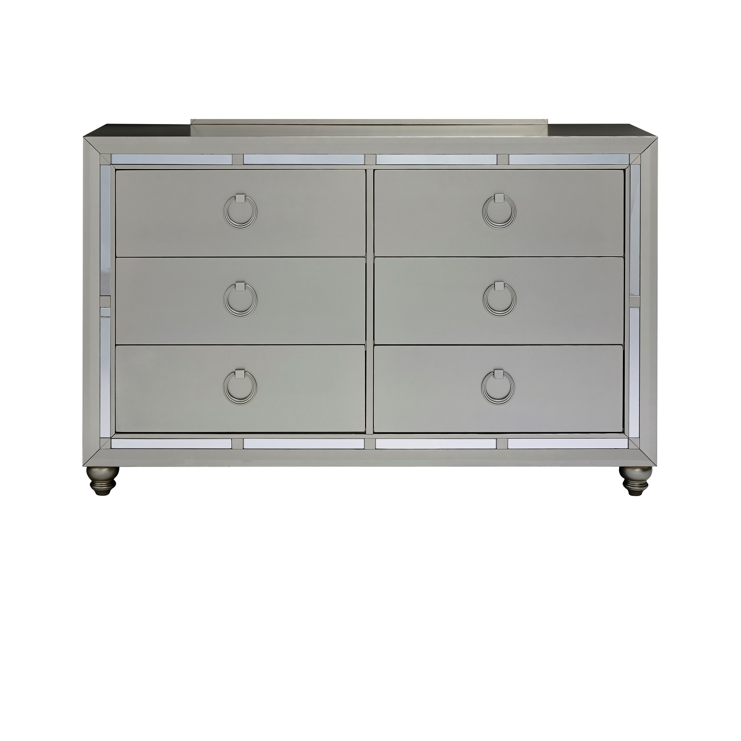Shop Silver Orchid Prince Silver Dresser On Sale Overstock