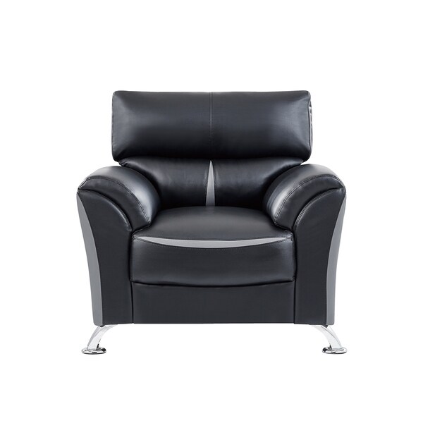 Global Furniture Black and Grey Chair
