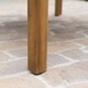 Perla Outdoor Acacia Wood Square Coffee Table by Christopher Knight Home - Thumbnail 3