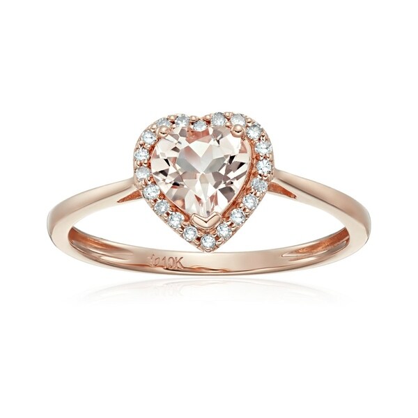 overstock rose gold engagement rings
