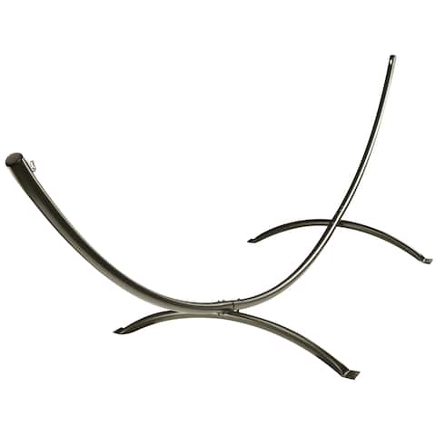 Steel Arc Hammock Stand - Bronze Textured