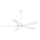 preview thumbnail 4 of 5, Minka Aire Dyno White 5 Blade 52 Inch LED Ceiling Fan