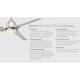 preview thumbnail 6 of 4, Minka Aire Concept II Brushed Nickel 3 Blade 44 Inch LED Ceiling Fan