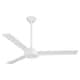 preview thumbnail 3 of 4, Minka Aire Roto Flat White 3 Blade 52 Inch Ceiling Fan