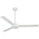 preview thumbnail 2 of 4, Minka Aire Roto Flat White 3 Blade 52 Inch Ceiling Fan