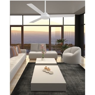 Minka Aire Roto Flat White 3 Blade 52 Inch Ceiling Fan