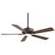 preview thumbnail 3 of 4, Minka Aire Contractor Plus Rubbed Bronze 5 Blade 52 Inch Ceiling Fan
