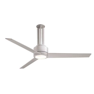 Flyte? Ceiling Fan in White finish w/ White blades by Minka Aire