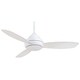 preview thumbnail 1 of 4, Minka Aire Concept I White 3 Blade 52 Inch LED Ceiling Fan