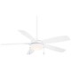 preview thumbnail 4 of 4, Minka Aire Lun Aire White 5 Blade 54 Inch LED Ceiling Fan