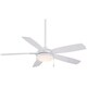preview thumbnail 1 of 4, Minka Aire Lun Aire White 5 Blade 54 Inch LED Ceiling Fan