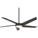 preview thumbnail 1 of 6, Minka Aire Raptor Gun Metal 5 Blade 60 Inch Ceiling Fan With LED