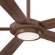 preview thumbnail 2 of 4, Minka Aire Sabot Distressed Koa 5 Blade 52 Inch Ceiling Fan