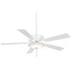 preview thumbnail 1 of 4, Minka Aire Contractor Uni Pack White 5 Blade 52 Inch LED Ceiling Fan