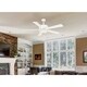 preview thumbnail 6 of 4, Minka Aire Contractor Uni Pack White 5 Blade 52 Inch LED Ceiling Fan