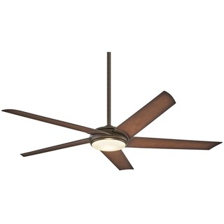 Minka Aire Raptor Oil Rubbed Bronze 5 Blade 60 Inch LED Ceiling Fan