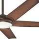 preview thumbnail 4 of 5, Minka Aire Raptor Oil Rubbed Bronze 5 Blade 60 Inch LED Ceiling Fan