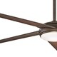 preview thumbnail 2 of 5, Minka Aire Raptor Oil Rubbed Bronze 5 Blade 60 Inch LED Ceiling Fan