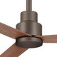 preview thumbnail 2 of 4, Minka Aire Simple Rubbed Bronze 3 Blade 52 Inch Ceiling Fan Outdoor