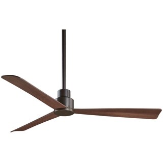Minka Aire Simple Rubbed Bronze 3 Blade 52 Inch Ceiling Fan Outdoor
