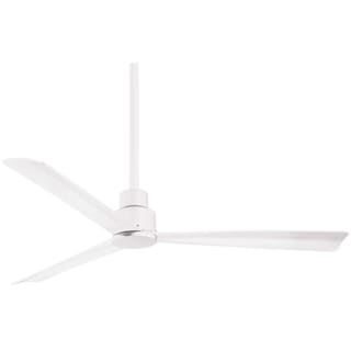 Minka Aire Simple Flat White 3 Blade 52 InchCeiling Fan Outdoor