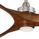 preview thumbnail 5 of 8, Minka Aire Aviation Brushed Nickel 3 Blade 60 Inch LED Ceiling Fan