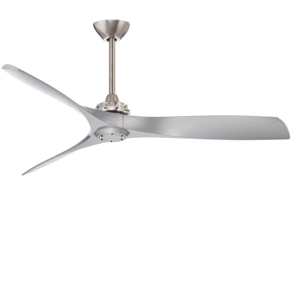 Shop Aviation 60 Inch Ceiling Fan In Brushed Nickel W Silver