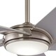 preview thumbnail 2 of 4, Minka Aire Raptor Brushed Nickel 5 Blade 60 Inch Ceiling Fan With LED